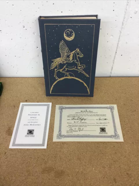 Pegasus in Space by Anne McCaffrey Easton Press Signed 1st Edition Fine Pegasus in Space by Anne McCaffrey Easton Press Signed 1st Edition Fine