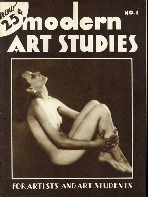 Modern Art Studies Magazine #1 VG 1930