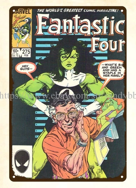 1985 Fantastic Four   Comics metal tin sign wall lodge cafe images