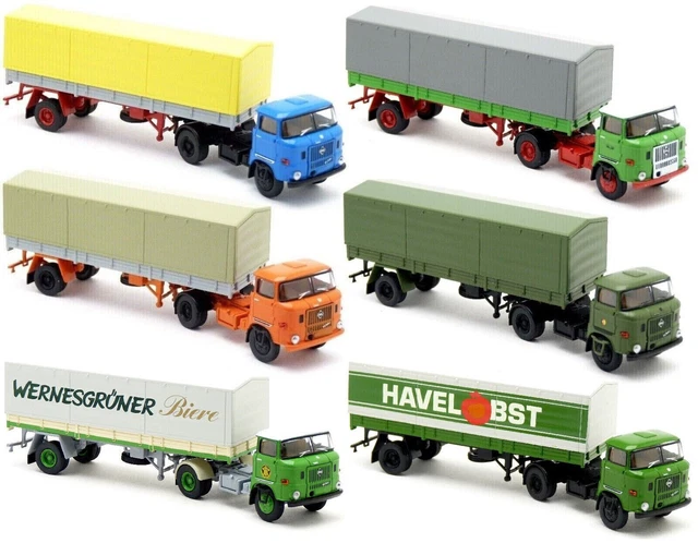 Autocisterna Brekina IFA W50 – Edizione Limitata 1:87 H0, DDR, Colori Multicolore