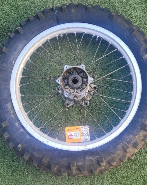 Roue Arrière 18" Pneu A Prevoir 125 KX 1989 Kxfe (23896)