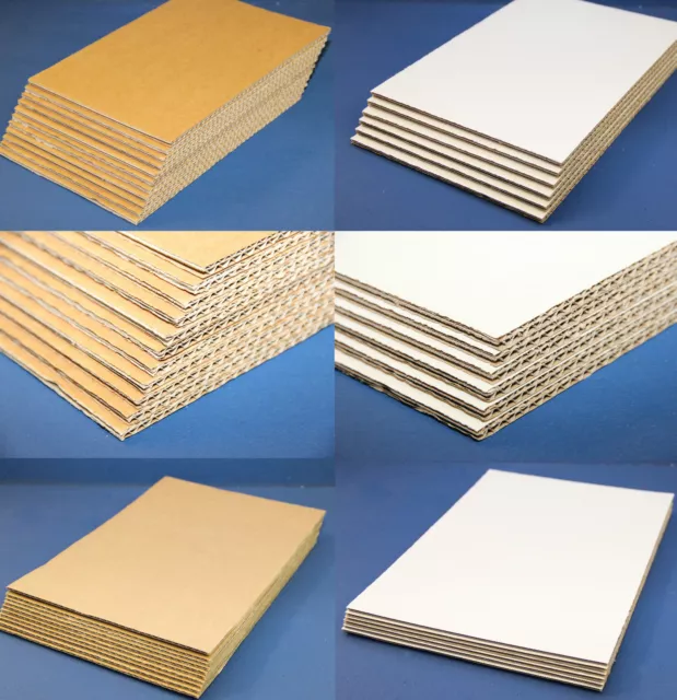 A5 A4 A3 A2 A1 A0 Brown Cardboard Corrugated Sheets Pads Divider