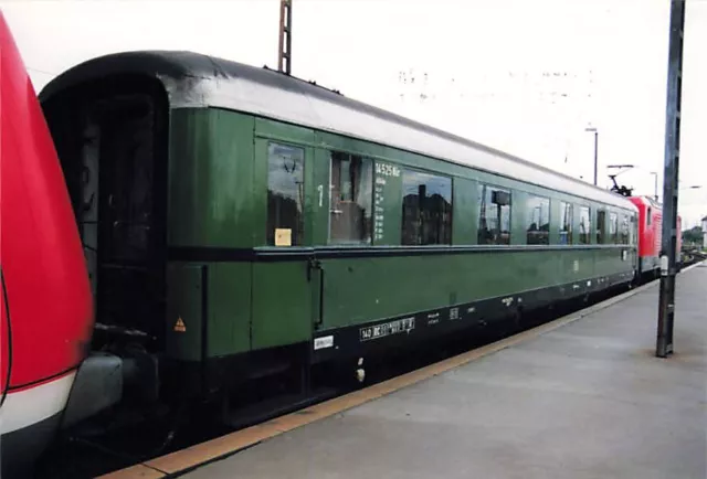 Foto historischer Schürzenwagen Hbf Leipzig 05/2003 ca. 10x15cm V3924c