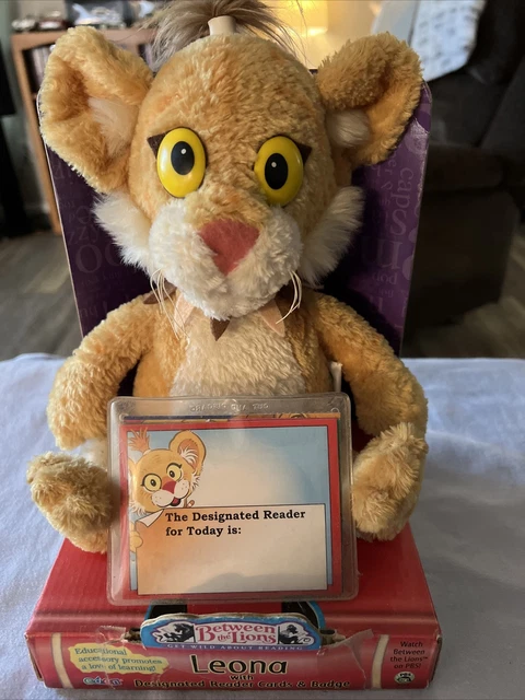 LEONA BETWEEN THE Lions Plush Eden 2000 Vintage 41.62