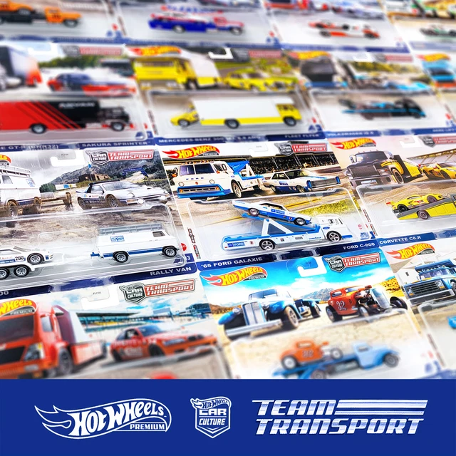 2025 Hot Wheels Car Culture And Team Transport Factory Set 1/4. In Hand! Sealed