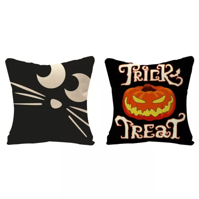 Ornaments Halloween Decoration Cushion Cover Pillow Case Throw Pillow Cover