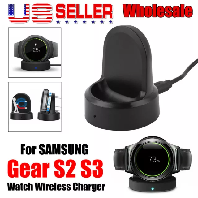 For Samsung Gear S2/S3 Frontier/Classic Watch Charging Dock Cradle Charger Lot