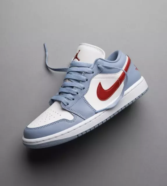 Nike Air Jordan 1 Low Blue Whisper DC0774-164 Women's Sizes New