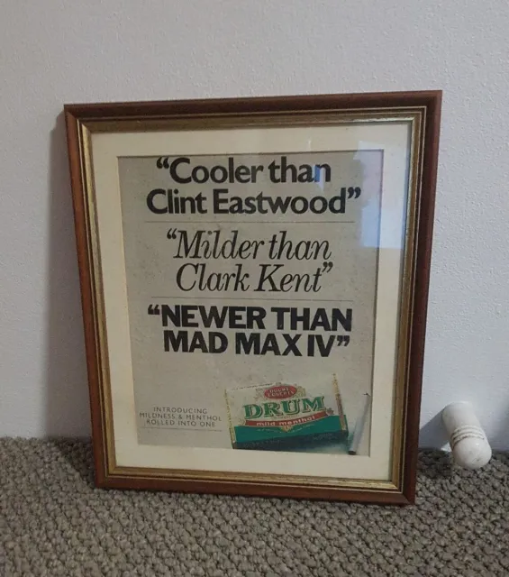 "Cooler Than Clint Eastwood" "Milder Than Clark Kent" "Newer Than Mad Max IV"...