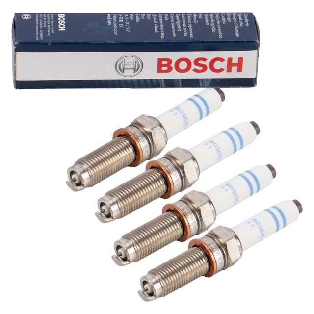 4x BOSCH YA5NII3320 Zündkerze für VW GOLF 7 8 PASSAT B8 POLO TIGUAN A3 1.5 TSI