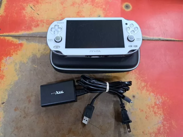 Sony PS Vita PCH-1001  Wi-Fi  Console Various Color w/Charger Free Ship! W Case