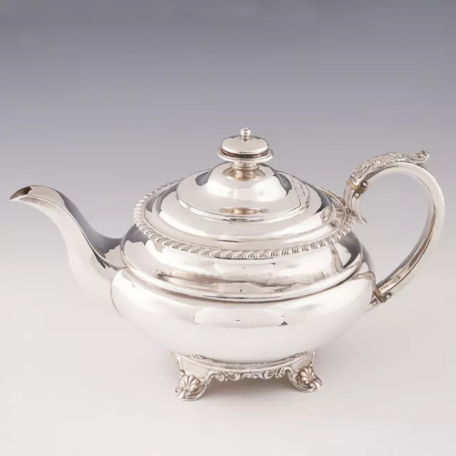 A Newcastle Sterling Silver Teapot 1836