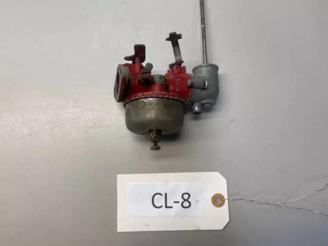 Vintage Clinton LMG 26 Carburetor with Air Cleaner Base (CL-8).