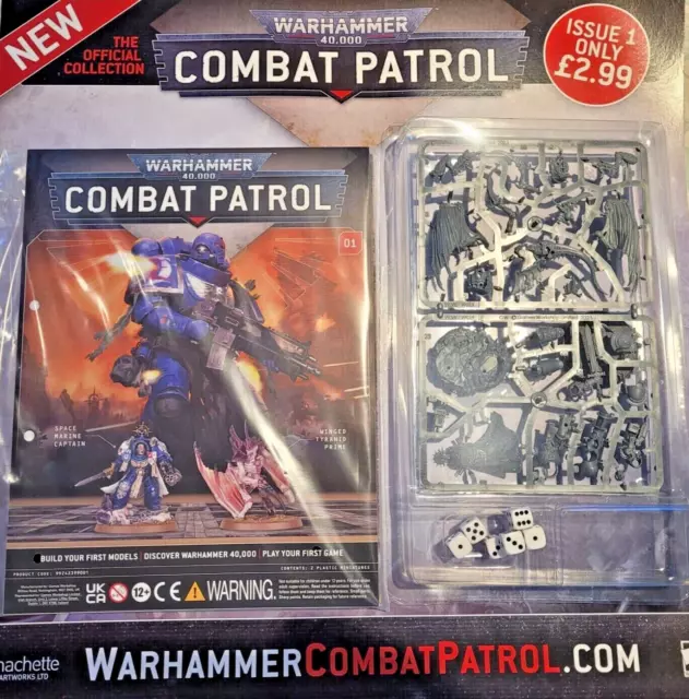 BRAND NEW 2024! Warhammer 40K COMBAT PATROL Magazine 1 incl map