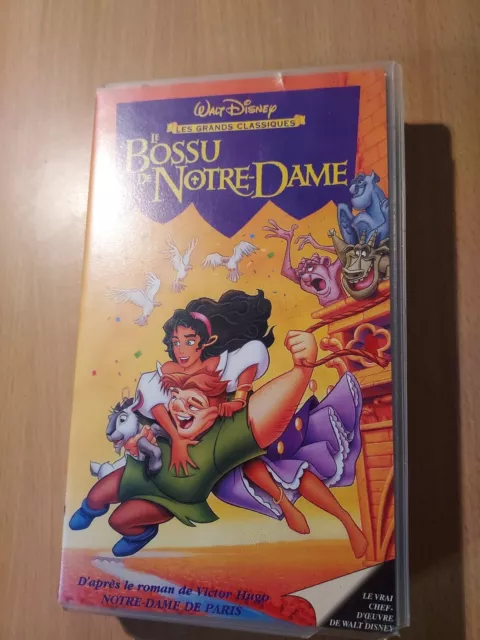 Le Bossu de Notre Dame - Walt Disney - K7 Casette VHS Français 1996