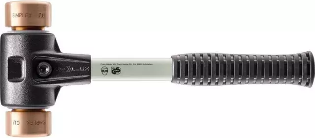 HALDER Schonhammer SIMPLEX Fiber 30mm, Kupfer