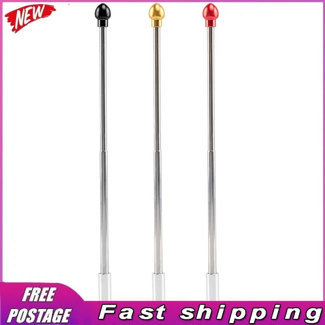 Bastoncini Di Allineamento Golf CHERAINTI 122 Cm Pieghevoli - 2 Pezzi Con Tubo E 10 Tee - Professionali Per Swing E Postura