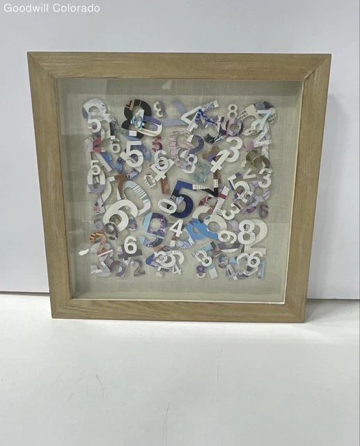 Paterson シャドーボックス NUMBERS SHADOW BOX $21.91 - PicClick CA