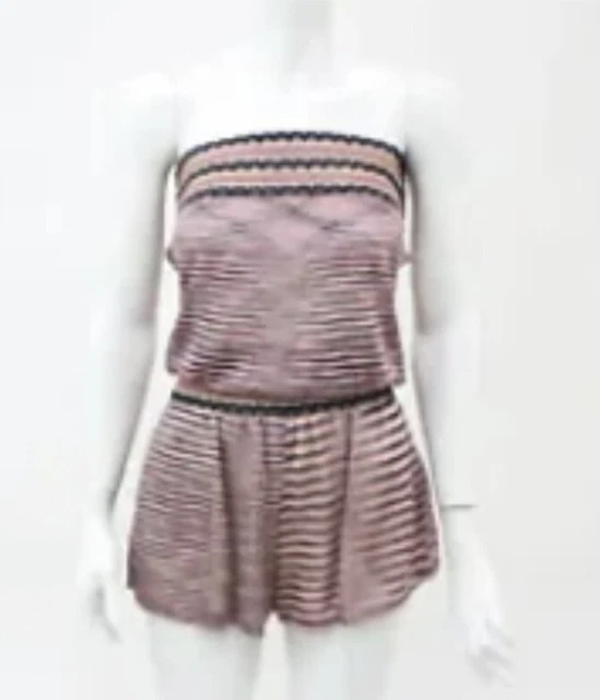 Missoni Mare Sleeveless Woven Play suit Size 42 Fit 8 To 10