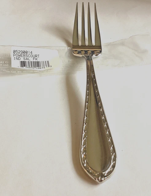 POWERSCOURT Waterford Salad Fork (s) Unused Stainless Korea Flatware  Glossy
