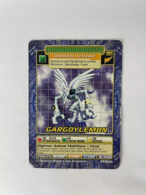Carte Digimon (Bandai) / Gargoylemon / Bo-162 / Champion Cuirassé