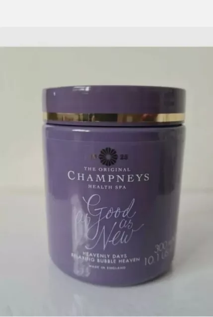 Champneys Heavenly Days Relaxing Bubble Heaven Bath Soak 300ml New FREE P&P