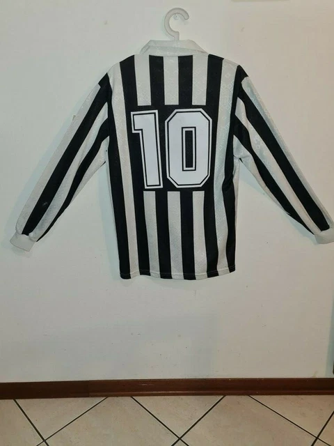 Maillot Juventus Domicile 1991-92 Roberto Baggio N°10 - Taille XL - Marque Kappa - Neuf Sans Boîte