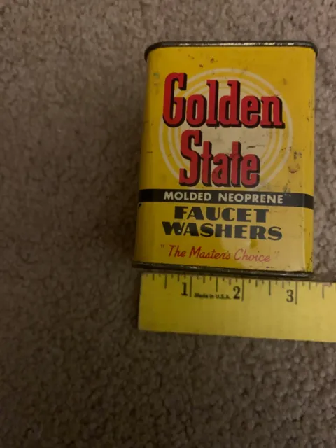 Vintage Golden State Faucet Washers Solder Seal Charlotte W-136