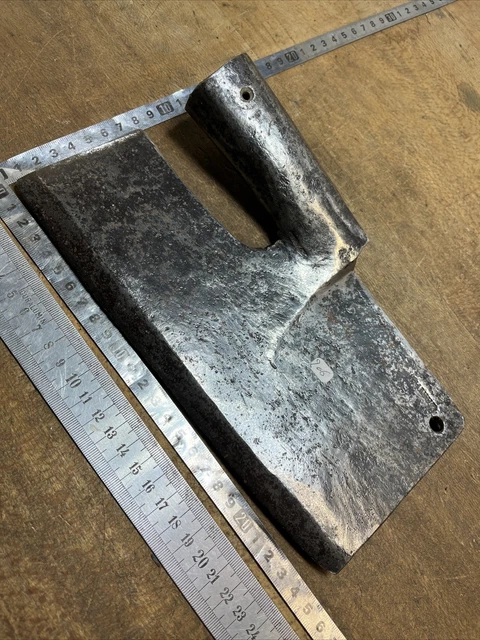 Ancienne Hache Forgée Signée BÔNE N°26 | Outil Du 19e Siècle France