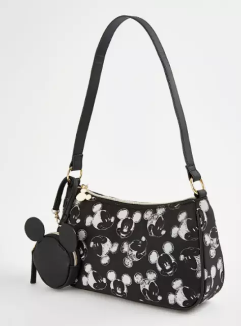 Brand New Disney Minnie Mouse Black Shoulder Bag For Ladies From George