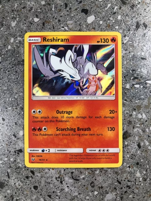 Pokemon Zekrom 35/73 SHINING LEGENDS Holo Rare NM