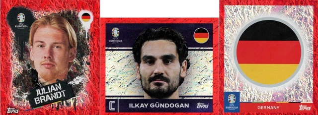 Sticker Topps Euro 2024 – Nicolae Stanciu, Roumanie, Capitano Oro Holo, Neuf