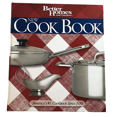Better Homes and Gardens NEW Cook Book-Classic Red Plaid Binder-EXCELLENT COND!