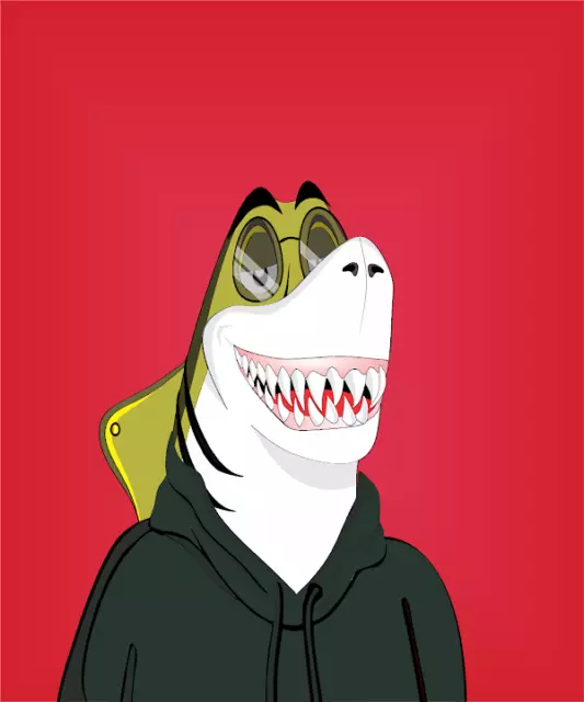 Laughing Shark # 1057 - - Limited Edition,  Only 1,111 available! RARE!