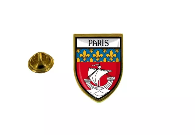 pins pin badge pin's souvenir ville drapeau pays blason paris ile de france