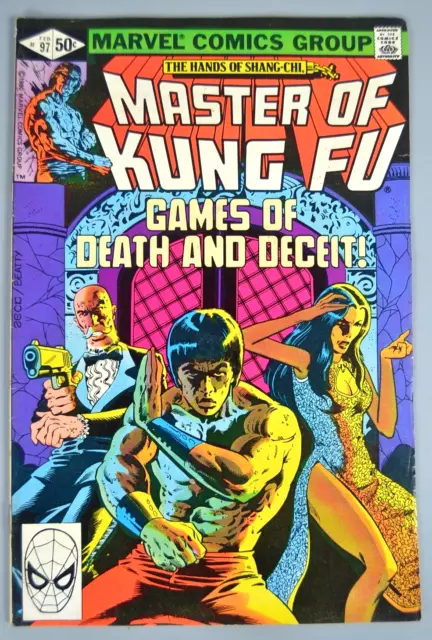 Marvel Comics Shang-Chi Master Of Kung Fu #97