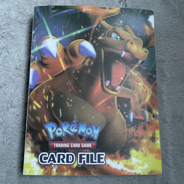 Charizard pvc pockets folder display sheet protector photo gx original