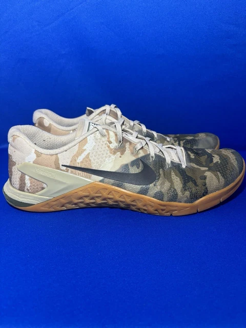 NIKE METCON 4 Olive Canvas Camo AH7453 300 Mens Size 14 CrossFit Athletic Shoes 59.99 PicClick