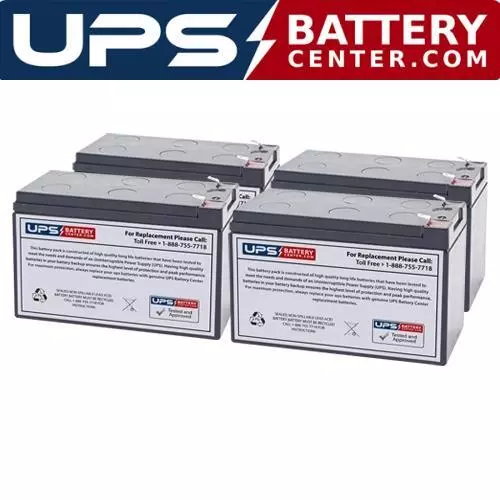 Liebert GXT2-9A48BATKIT Compatible Replacement Battery Set