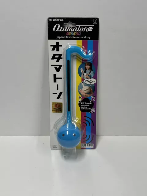 NEW - Hamee Light Blue Otamatone Japanese Electronic Musical Instrument Cube Co