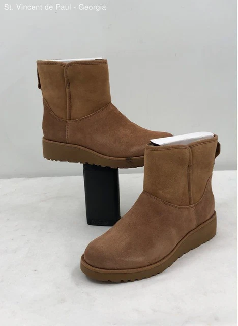 UGG CHESTNUT KRISTIN Classic Slim Snow Boot Boot Women 10 129.99 PicClick