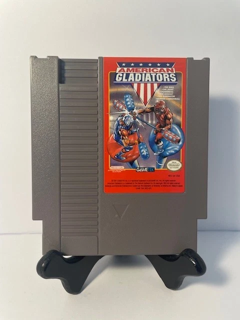 AMERICAN GLADIATOR (NINTENDO NES) Limpio Probado Funcionando EUR