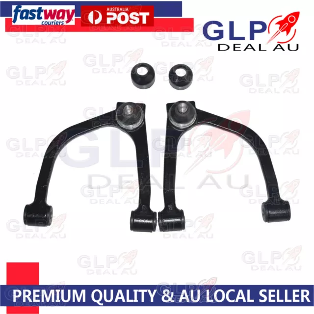 X2 New Upper Front Control Arms With Ball Joint For Xr6 Ba Bf Ford Falcon Pair