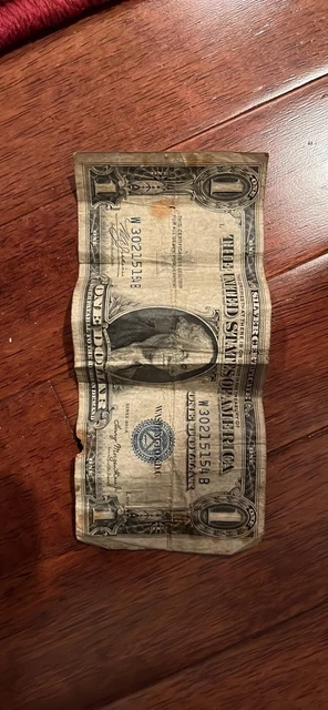 silver certificate dollar 1935