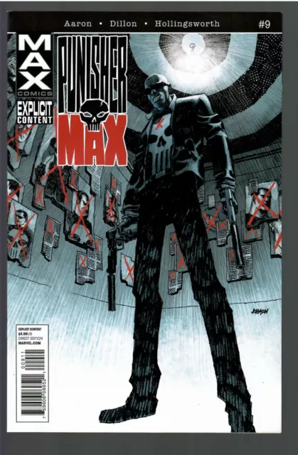 Punisher Max #9 2010 VF-NM Jason Aron (W) Steve Dillon (CVR) Marvel