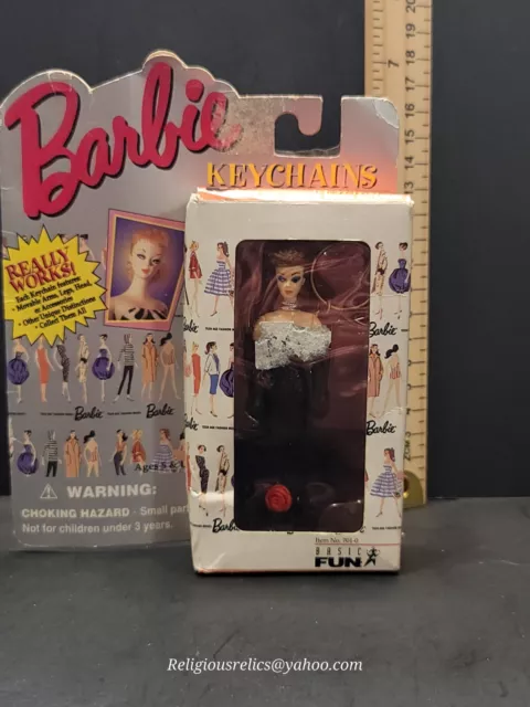 Vintage Barbie Keychain  1995 Solo In The Spolight Barbie
