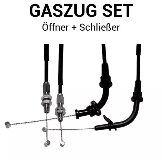 Cavo Del Gas Set Aperto+Chiusura per Suzuki Gsx-R 1000 (U2) WVBZ1111 WVBZ2111