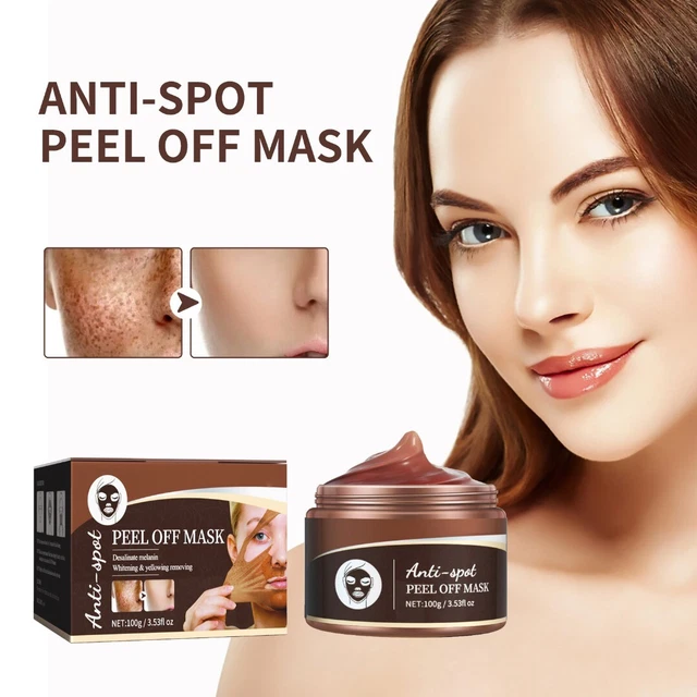 100 g Máscara Despelable Limpieza Facial Profunda Eliminación de Manchas Oscuras Brillamiento/