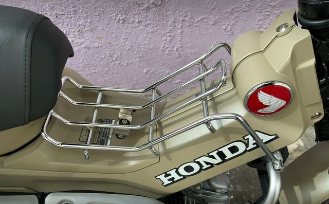 CHROME CENTER RACK Carrier Luggage For Honda CT125 Trail 125 Hunter Cub ...