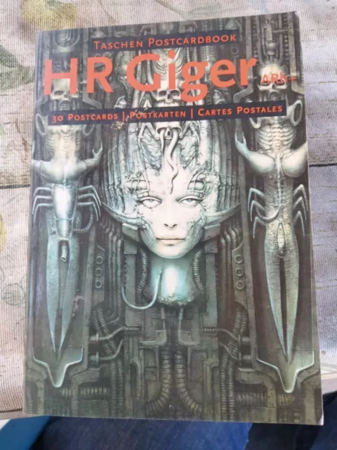 HR Giger ARh+ 30 cartoline Taschen Alien Fantascienza Postcards